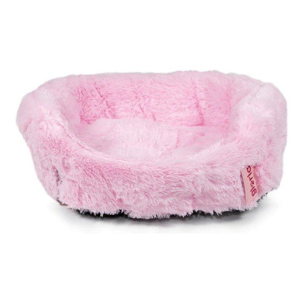 cama muy suave y duradera, para perro y gatos, en color rosa