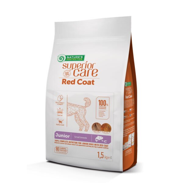 Nature´s Protection Red Coat Junior Salmón 1,5 kg