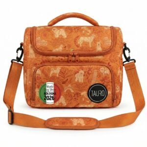 Maletín Organizador Naranja World Dog Show Bologna 2026 Tauro Pro Line