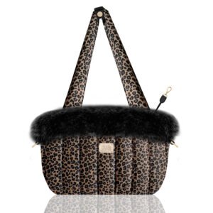 Bolso Nanouk Leopard Milk and Pepper